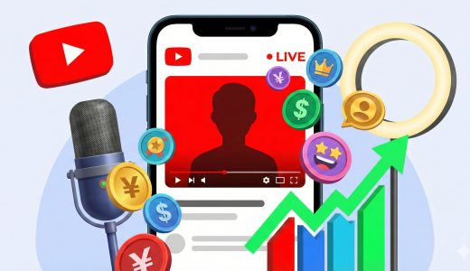 YouTubeライブ配信の収益化完全ガイド！仕組み・最新条件・稼ぐコツを徹底解説
